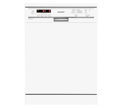 SHARP  QW-GT21F472W Full-size Dishwasher - White